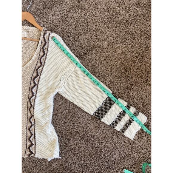 Jen’s Pirate Booty Pullover Cozy Oversized Sweater size S/M Bohemian Cottagecore - Picture 3 of 7